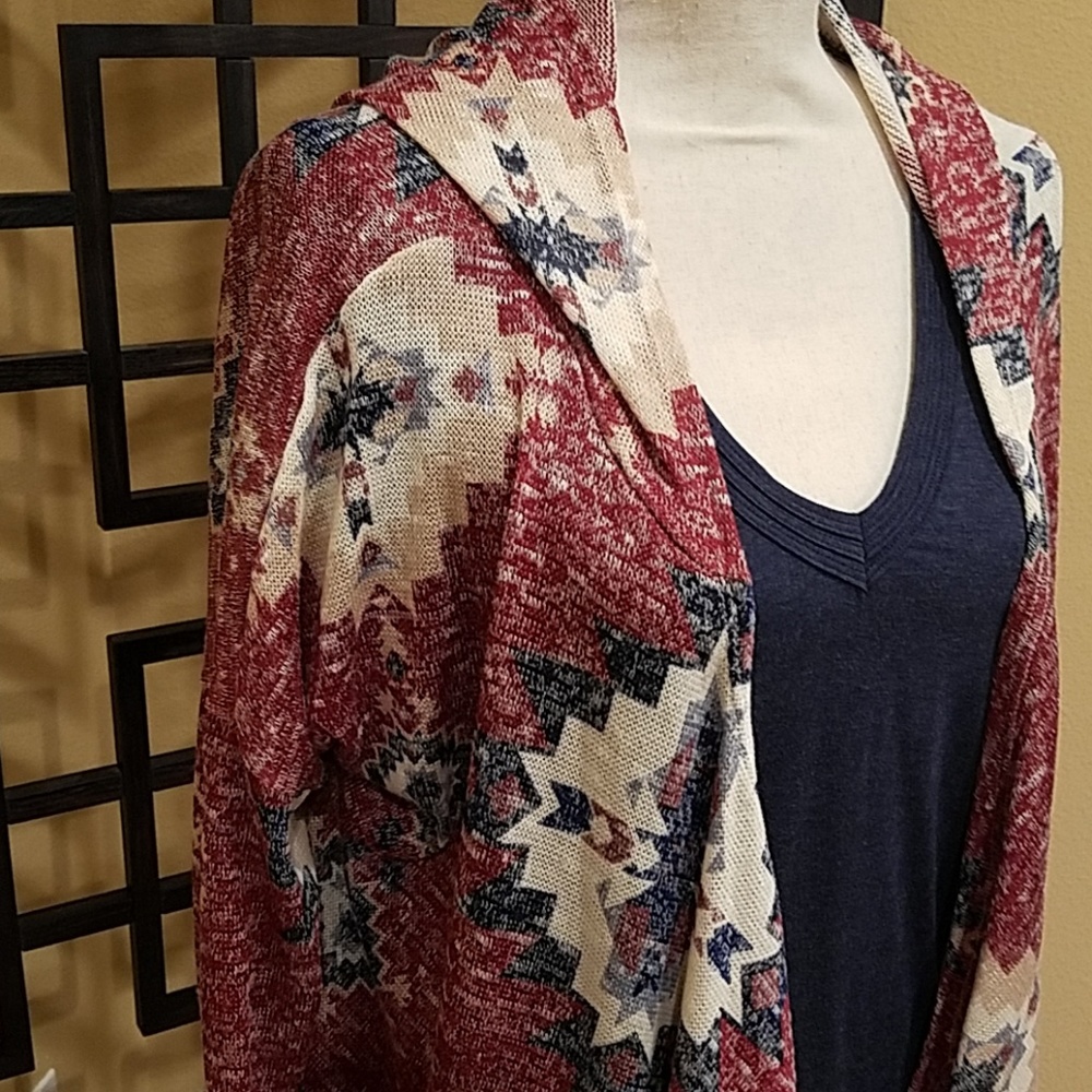 Open Front Cardigan - Picture 3 of 5